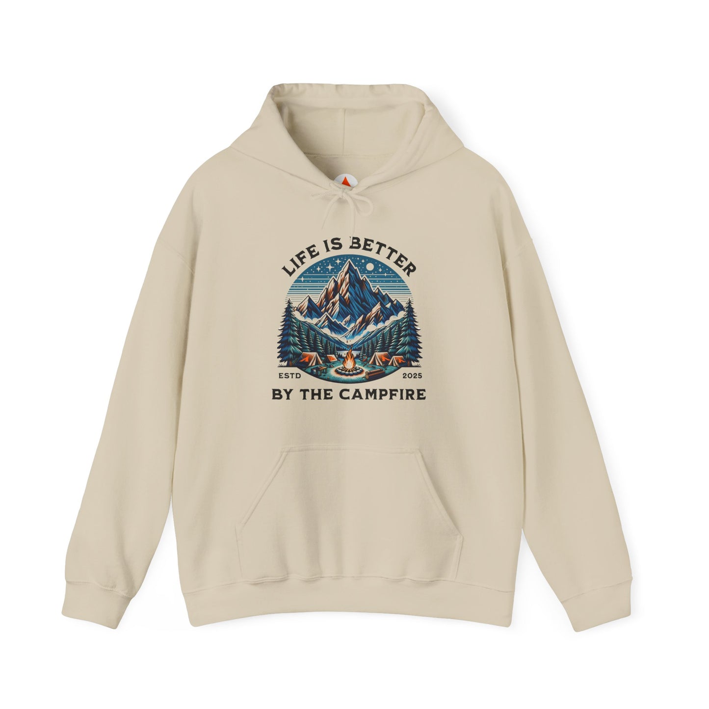 Tent Society Life Is Better by the Campfire Life Hoodie